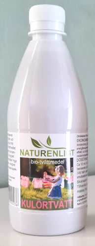 Kp miljvnligt biologiskt nedbrytbart tvttmedel fr kulrtvtt 500 ml