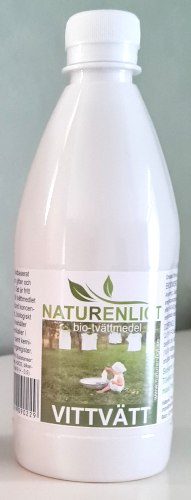 Kp miljvnligt biologiskt nedbrytbart tvttmedel fr vittvtt 500 ml